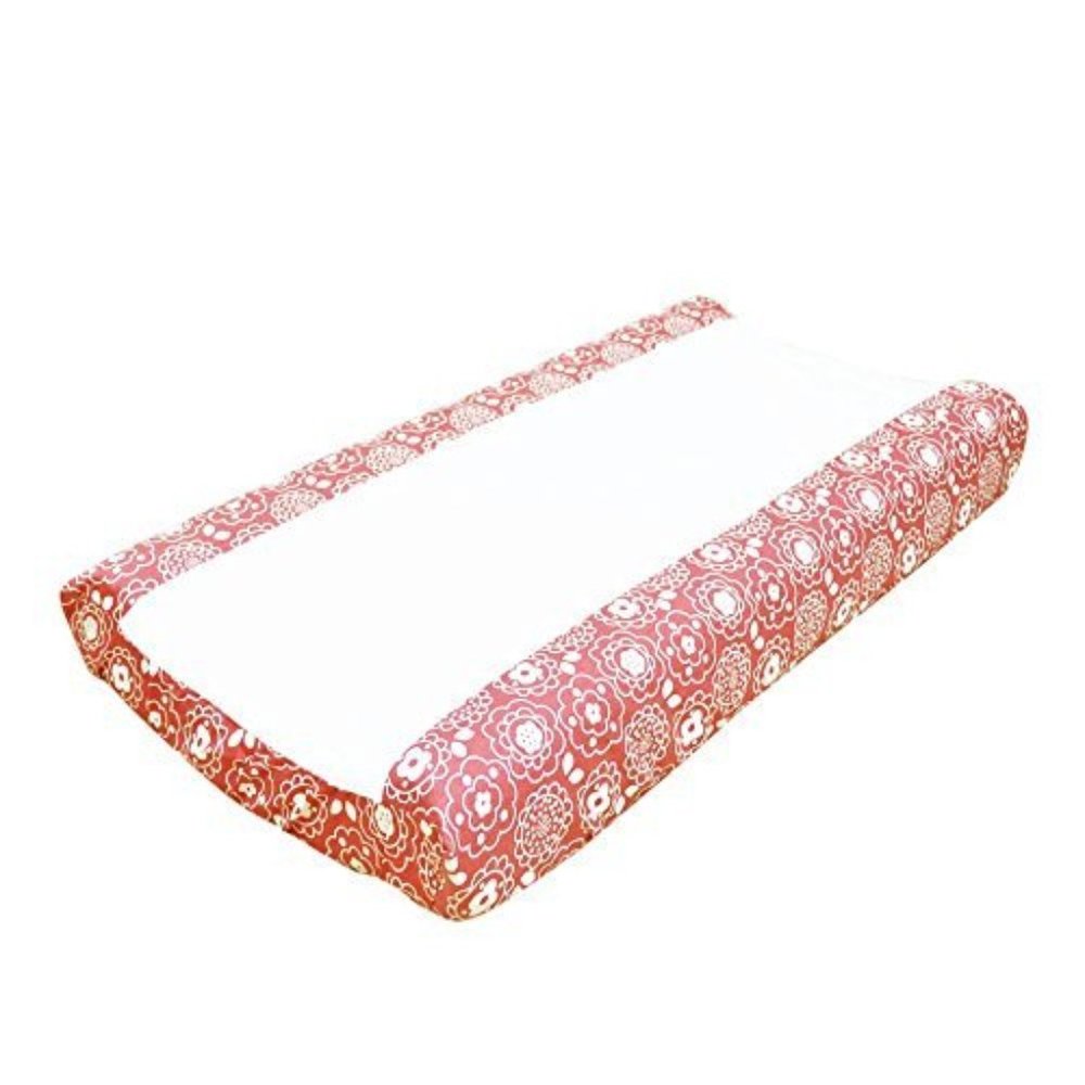 NWT- Baby Changing Pad Cover - Floral design Mila Collection by The Peanut Shell